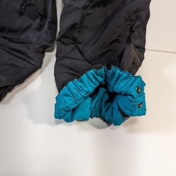 Mens Columbia Sportswear Snow Ski Pants Size XL Black F3 SM 8420 Zipper Legs - Picture 4 of 9